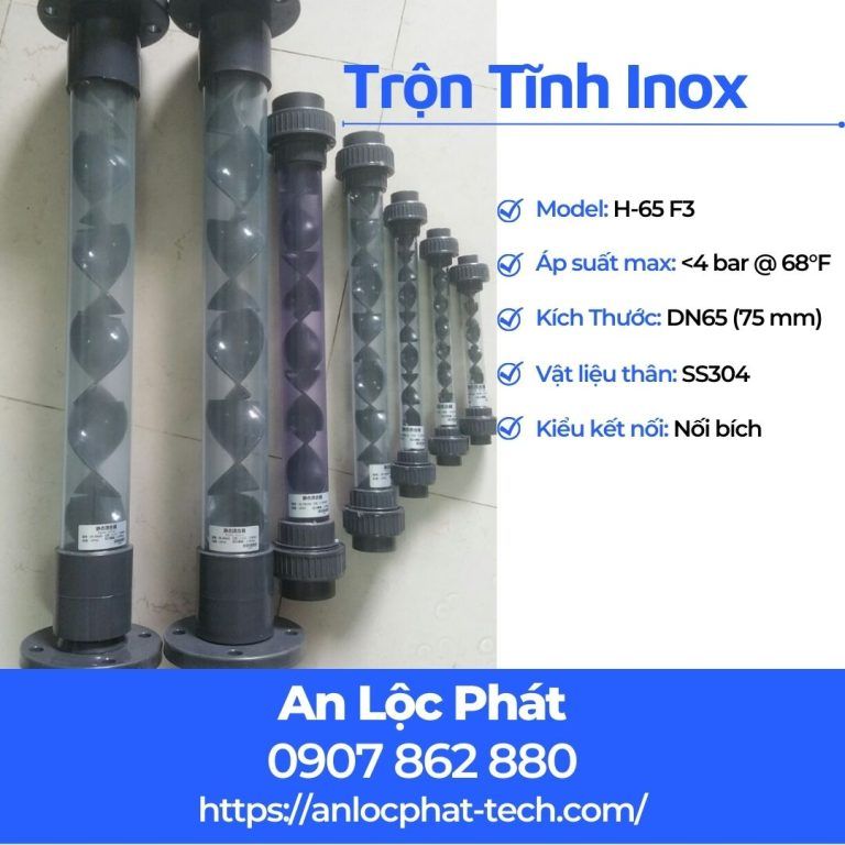 Bộ trộn tĩnh Inox – Static mixer