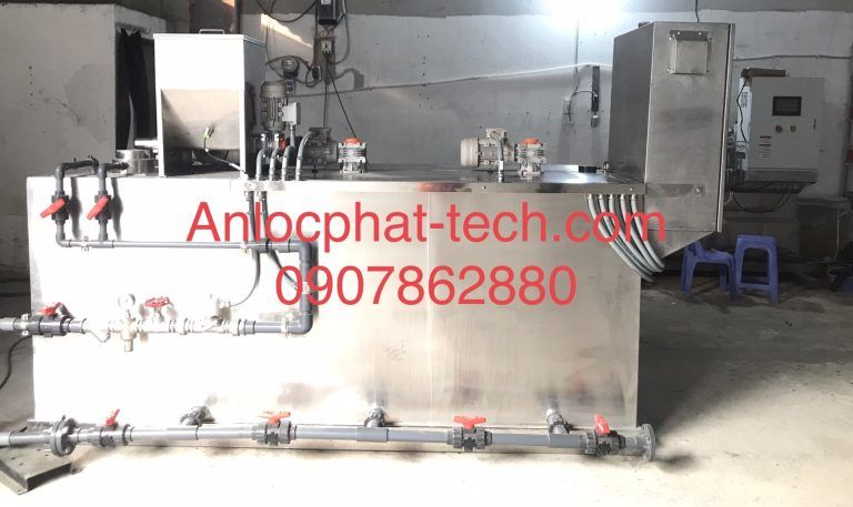 Hệ thống pha chế Polymer tự động