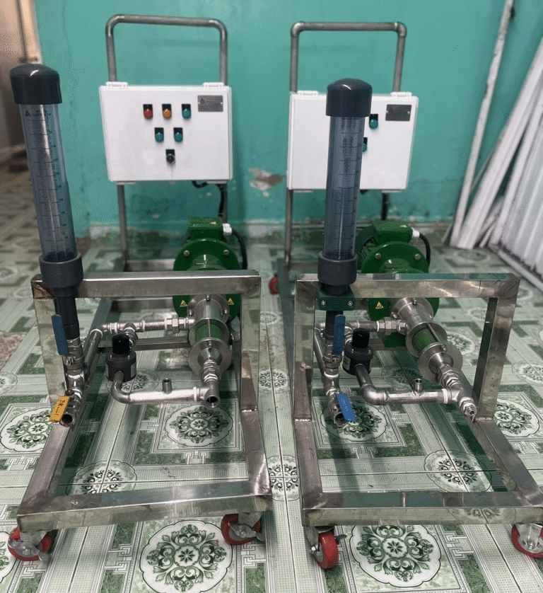 Cho thuê bơm trục vít
